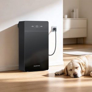 Marstek Venus E MAX thuisbatterij 10 kWh, in huis aan de muur