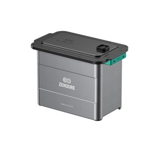 Zendure AB2000X extra accu van 1,92 kWh, schuin vooraanzicht