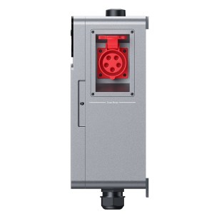 Zendure PowerHub 3-fase, zijkant met CEE-aansluiting 3-fase