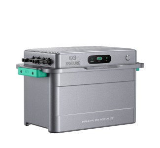 Zendure SolarFlow 800 Plus thuisbatterij 1,92 kWh, schuin van links