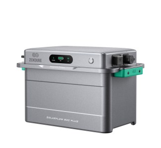 Zendure SolarFlow 800 Plus thuisbatterij 1,92 kWh, schuin van rechts