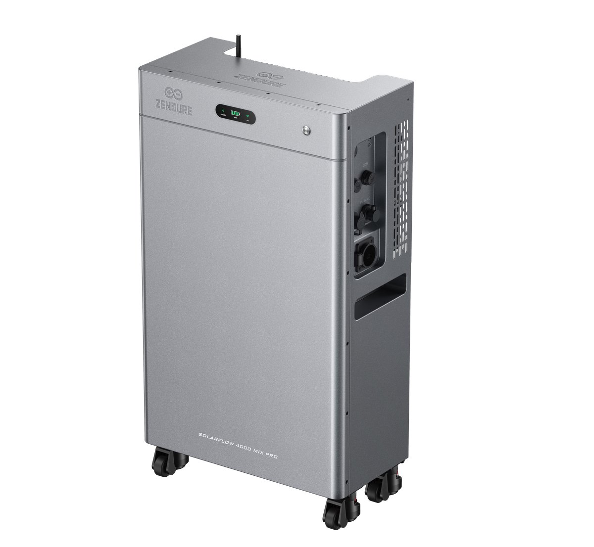 Zendure SolarFlow 4000 Mix Pro thuisbatterij 8 kWh, schuin van rechts